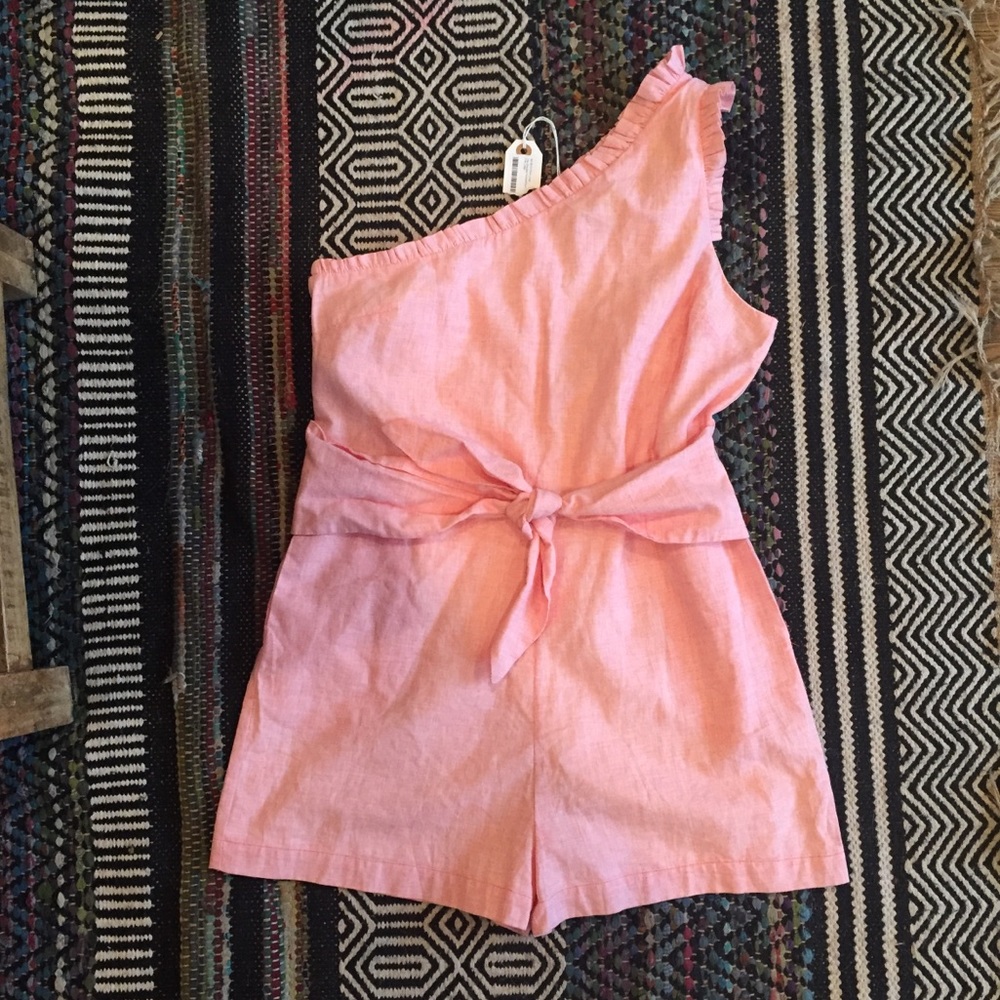 ROMPER! Cute! Cute! Cute! Naked Zebra pink romper.